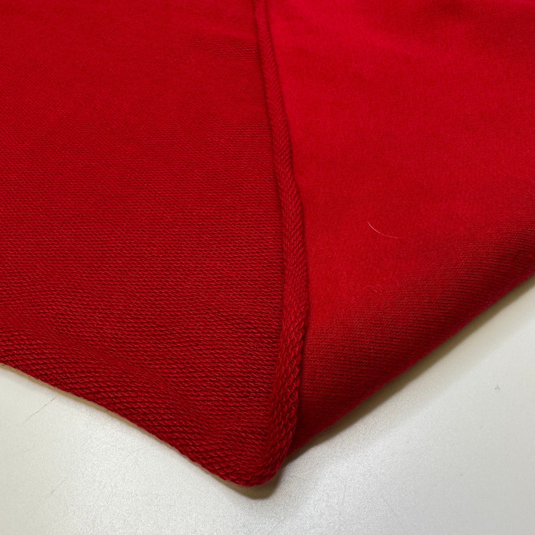 Lipstick Smudge - Polyester Blend Knit - Red - 1.6M Bundle - True Deadstock fabric Fabric by private - Sustainable Textile | FABCYCLE