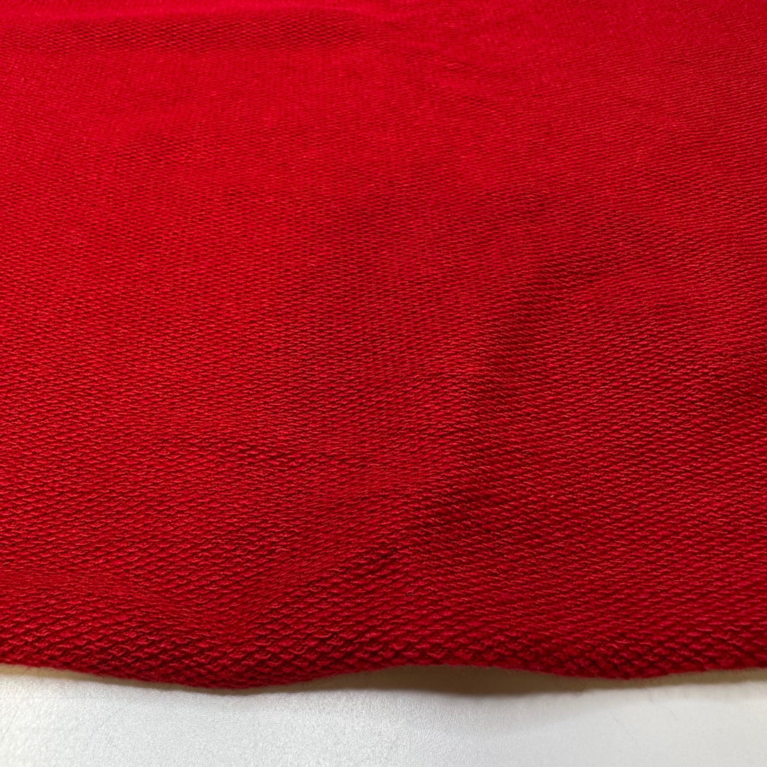 Lipstick Smudge - Polyester Blend Knit - Red - 1.6M Bundle - True Deadstock fabric Fabric by private - Sustainable Textile | FABCYCLE