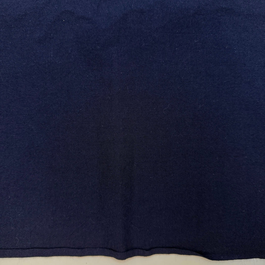 Living It Up - Cotton Woven - Navy - 1.45M Bundle - True Deadstock fabric Fabric by private - Sustainable Textile | FABCYCLE