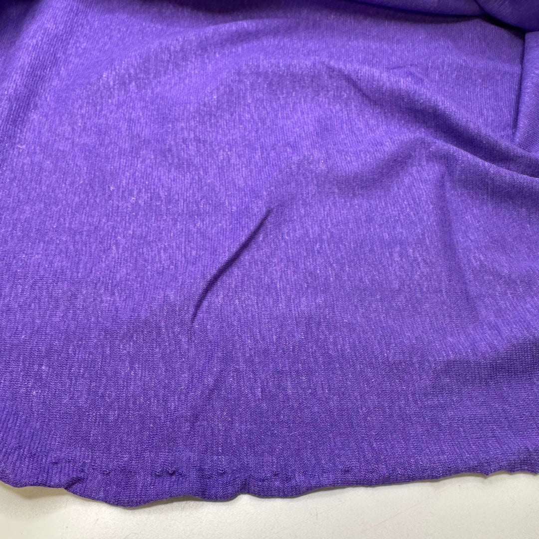 Lookin Good - Jersey Linen Blend Knit - Purple - 2.6M Bundle - True Deadstock fabric Fabric by private - Sustainable Textile | FABCYCLE