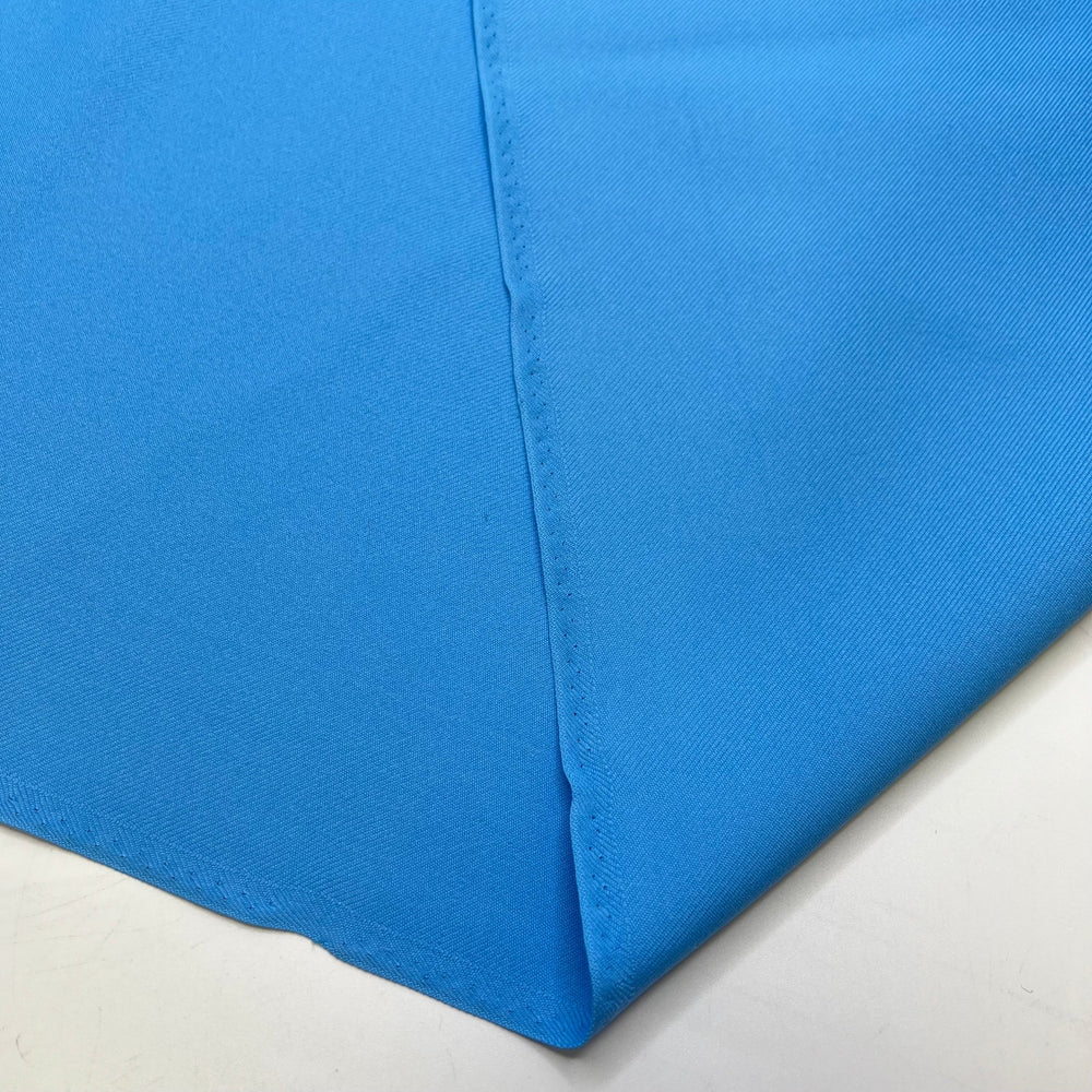 Looking Out The Office Window - Vintage Twill Weave Poly Woven - Light Blue - 3.5M Bundle - True Deadstock fabric Fabric by private - Sustainable Textile | FABCYCLE