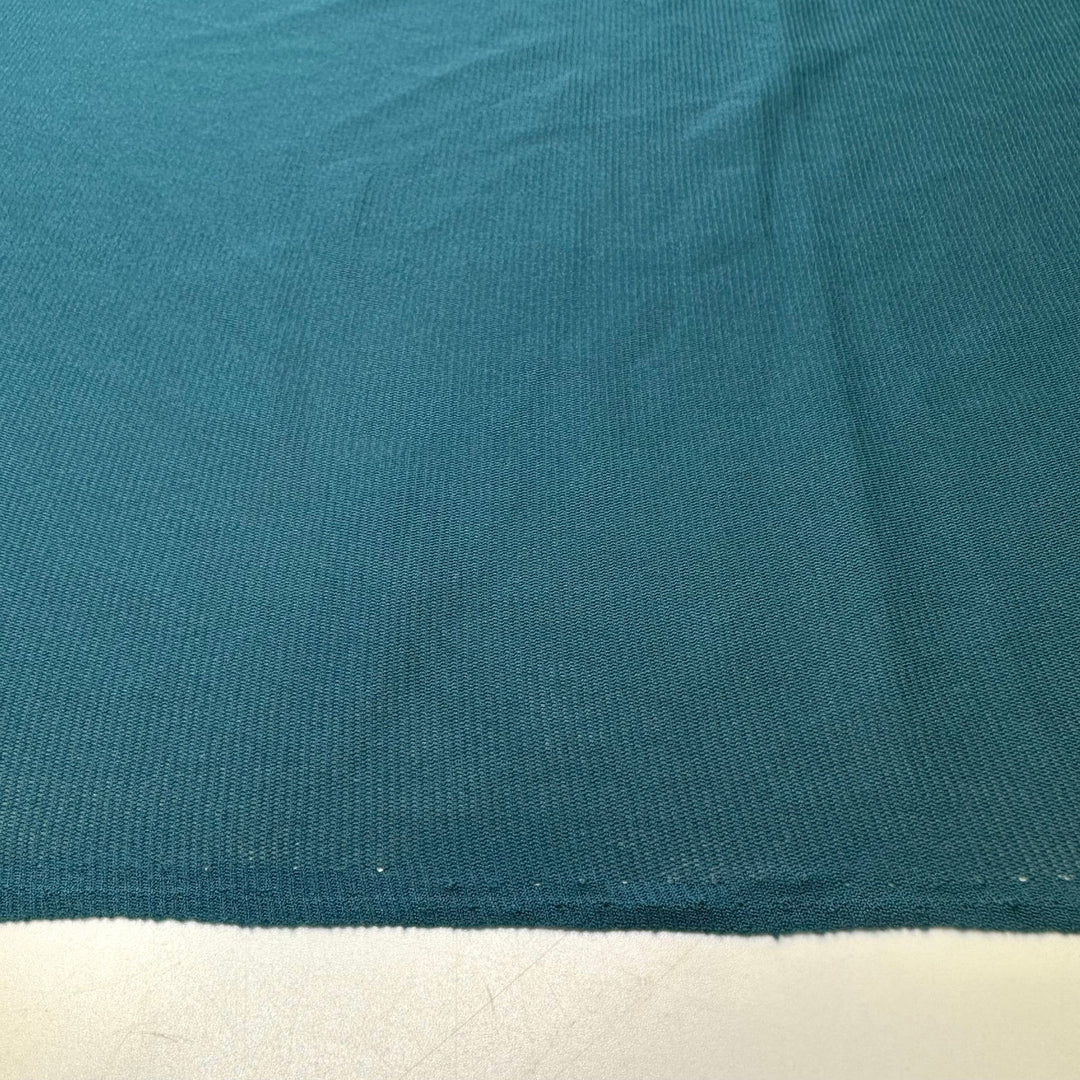 Lost Map Piece - Mesh Poly/Spandex Knit - Dark Teal - 1.3M Bundle - True Deadstock fabric Fabric by private - Sustainable Textile | FABCYCLE