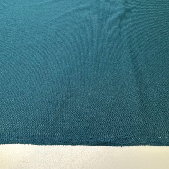 Lost Map Piece - Mesh Poly/Spandex Knit - Dark Teal - 1.3M Bundle - True Deadstock fabric Fabric by private - Sustainable Textile | FABCYCLE