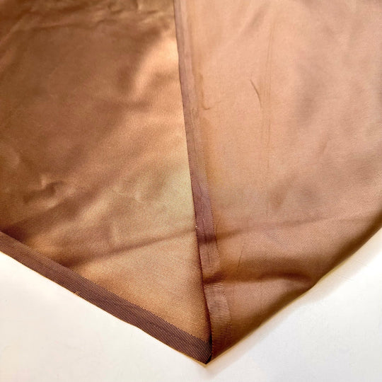 Love Actually - Polyester Blend Woven - Light Brown - 1.1M Bundle - True Deadstock fabric Fabric by private - Sustainable Textile | FABCYCLE