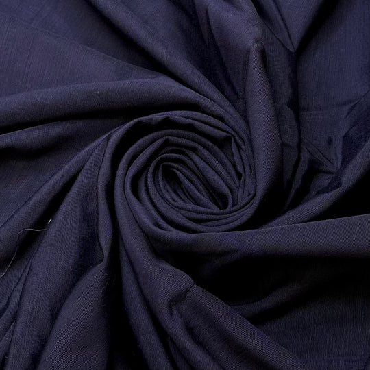 Love At Sea - Cotton/Poly Woven - Navy - 1.2M Bundle - True Deadstock fabric Fabric by private - Sustainable Textile | FABCYCLE