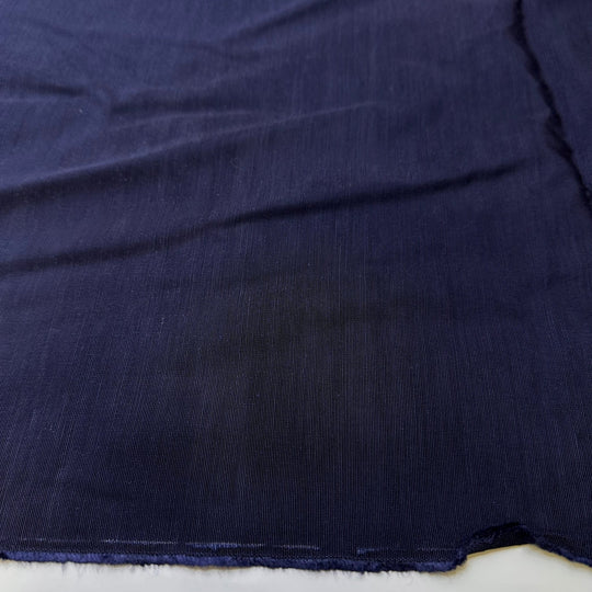 Love At Sea - Cotton/Poly Woven - Navy - 1.2M Bundle - True Deadstock fabric Fabric by private - Sustainable Textile | FABCYCLE
