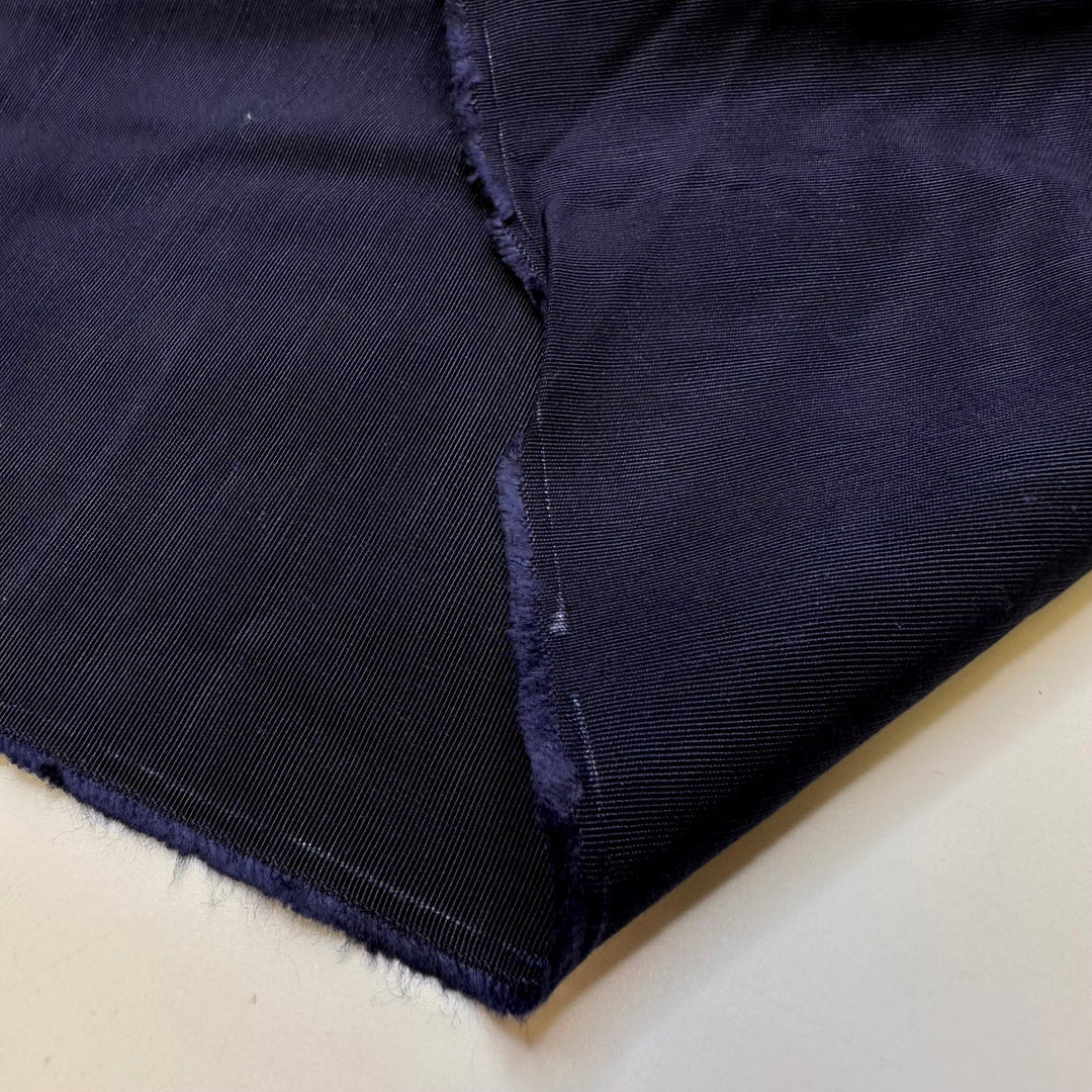 Love At Sea - Cotton/Poly Woven - Navy - 1.2M Bundle - True Deadstock fabric Fabric by private - Sustainable Textile | FABCYCLE
