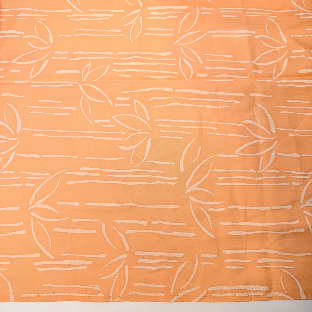 Lucky Bamboo - Vintage Cotton Woven - Light Pink/White Floral - 1.25M Bundle - True Deadstock fabric Fabric by private - Sustainable Textile | FABCYCLE