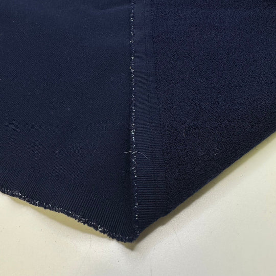 Lunar Key - French Terry Polyester Blend Knit - Dark Blue - 2.6M Bundle - True Deadstock fabric Fabric by private - Sustainable Textile | FABCYCLE