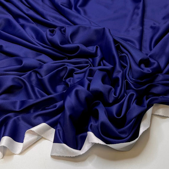 Lung Capacity - Chitosante Poly Knit - Dark Blue - 2.4M Bundle - True Deadstock fabric Fabric by private - Sustainable Textile | FABCYCLE