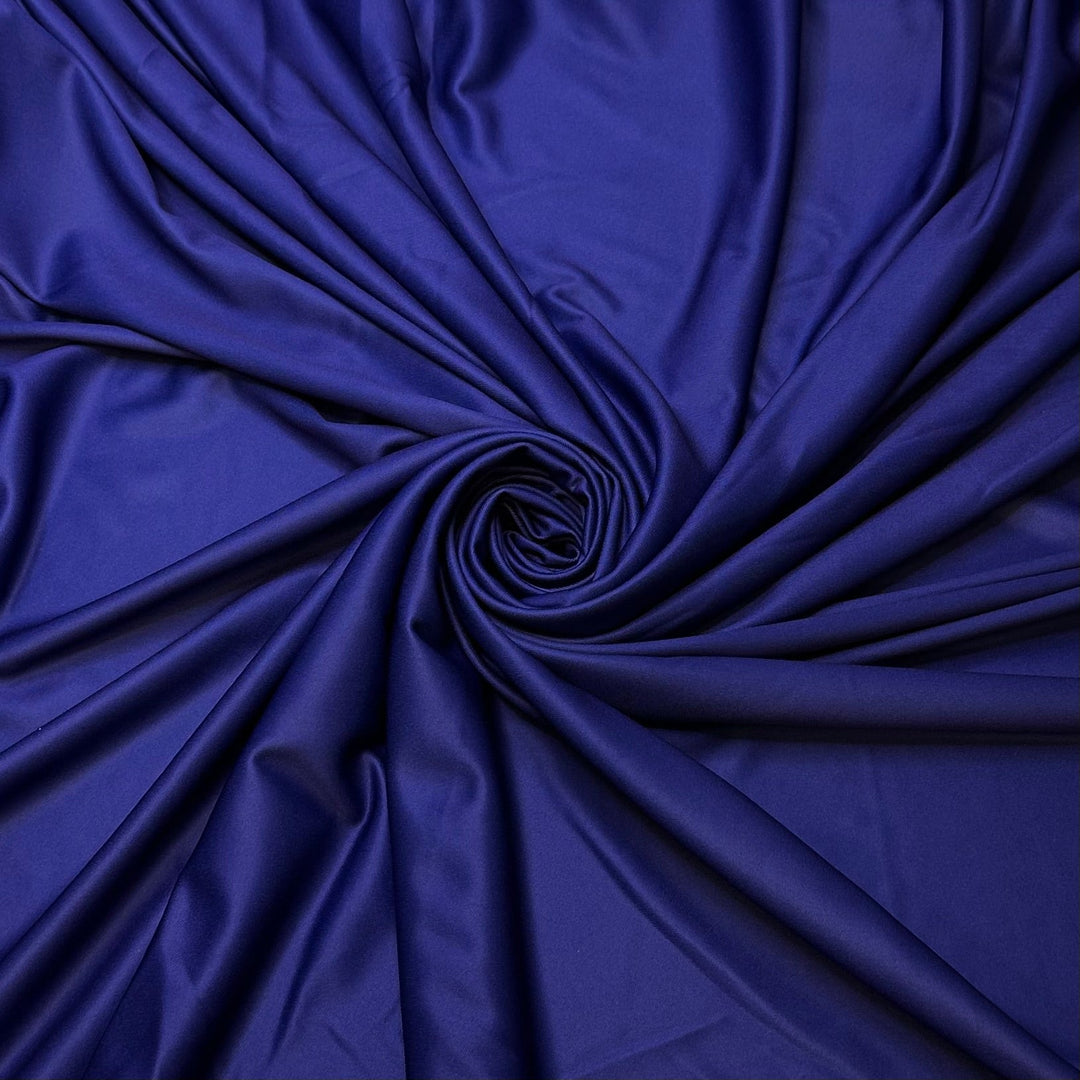 Lung Capacity - Chitosante Poly Knit - Dark Blue - 2.4M Bundle - True Deadstock fabric Fabric by private - Sustainable Textile | FABCYCLE