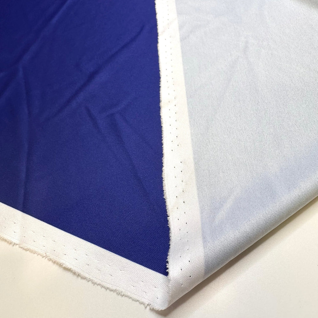 Lung Capacity - Chitosante Poly Knit - Dark Blue - 2.4M Bundle - True Deadstock fabric Fabric by private - Sustainable Textile | FABCYCLE