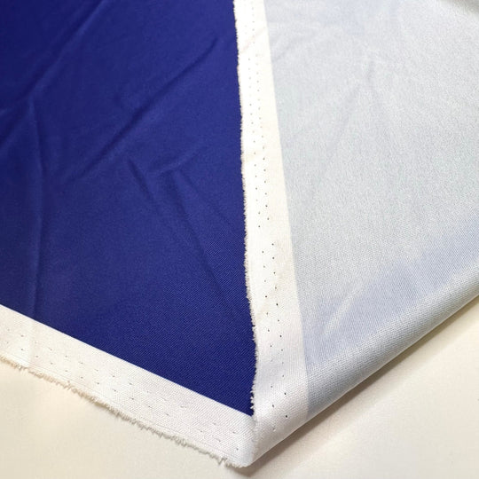 Lung Capacity - Chitosante Poly Knit - Dark Blue - 2.4M Bundle - True Deadstock fabric Fabric by private - Sustainable Textile | FABCYCLE