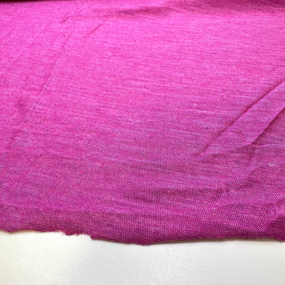 Magenta Magic - Jersey Natural Blend Knit - Dark Pink - Bundles - True Deadstock fabric Fabric by private - Sustainable Textile | FABCYCLE
