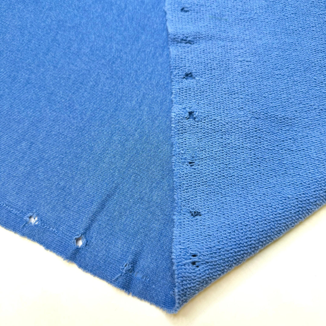 Magnetosphere - French Terry Cotton Blend Knit - Blue - 3.15M Bundle - True Deadstock fabric Fabric by private - Sustainable Textile | FABCYCLE