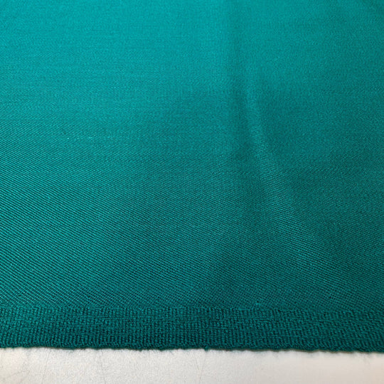 Make Me Into Something Good - Wool Woven - Teal - 3.6M Bundle - True Deadstock fabric Fabric by private - Sustainable Textile | FABCYCLE