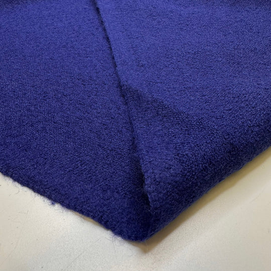 Make Me Wanna Dance - Tweed Wool Woven - Dark Blue - 1.65M Bundle - True Deadstock fabric Fabric by private - Sustainable Textile | FABCYCLE