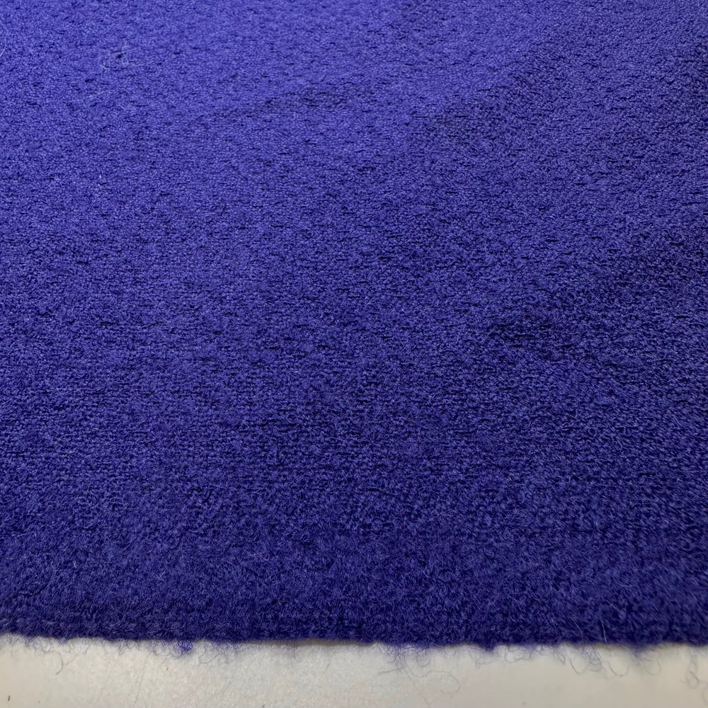 Make Me Wanna Dance - Tweed Wool Woven - Dark Blue - 1.65M Bundle - True Deadstock fabric Fabric by private - Sustainable Textile | FABCYCLE