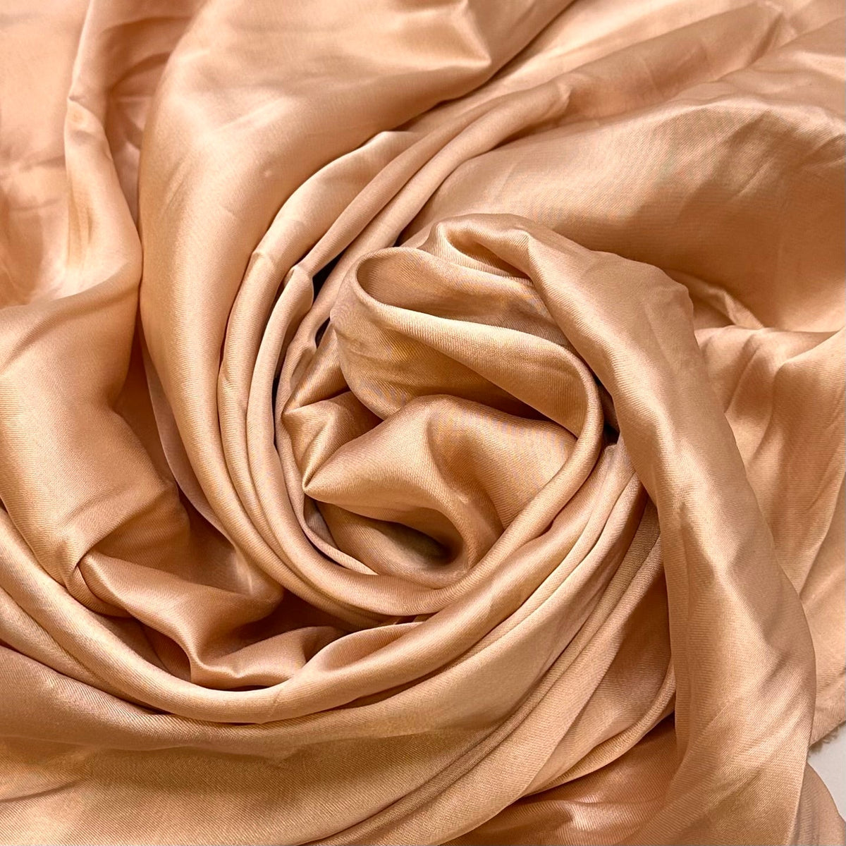 Make Up Artist - Satin Poly Woven - Light Pink/Beige - 3M Bundle - True Deadstock fabric Fabric by private - Sustainable Textile | FABCYCLE