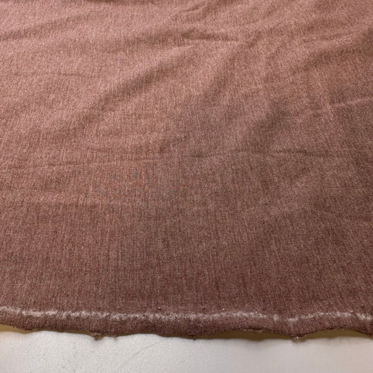 Making A Gingerbread House - Jersey Fleece Bamboo Blend Knit - Light Brown - 1.7M Bundle - True Deadstock fabric Fabric by private - Sustainable Textile | FABCYCLE