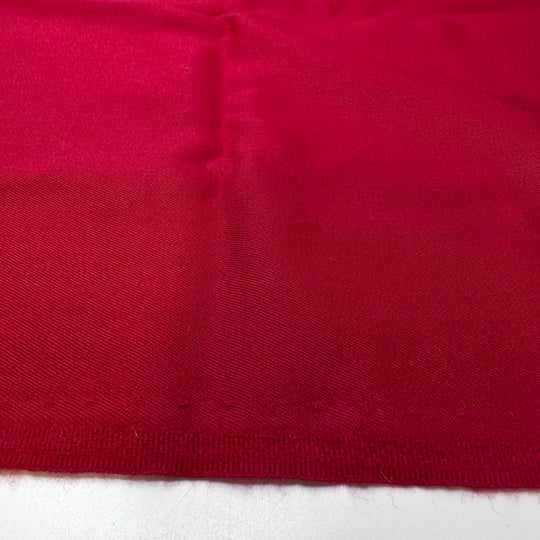 Making A Tux For Santa - Wool Woven - Red - 0.85M Bundle - True Deadstock fabric Fabric by private - Sustainable Textile | FABCYCLE
