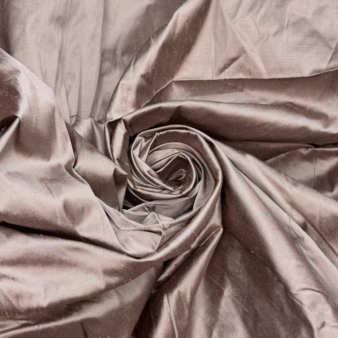 Making An Entrance - Satin Silk Woven - Dark Pink - 0.75M Bundle - True Deadstock fabric Fabric by private - Sustainable Textile | FABCYCLE