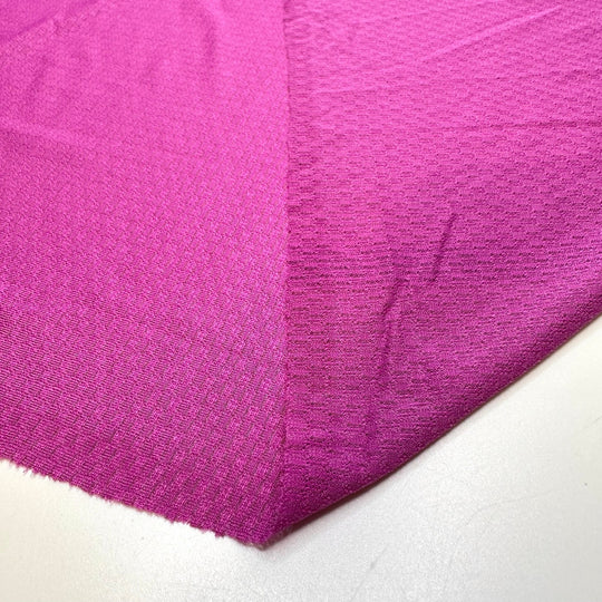 Making Me Blush - Polyester Blend Knit - Magenta - 4M Bundle - True Deadstock fabric Fabric by private - Sustainable Textile | FABCYCLE