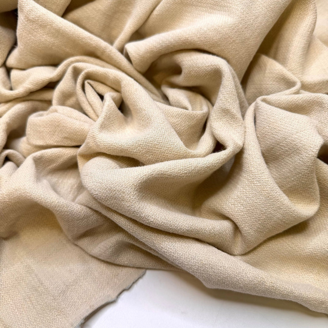 Making My Own Bread - Cotton Blend Woven - Light Beige - 2M Bundle - True Deadstock fabric Fabric by private - Sustainable Textile | FABCYCLE
