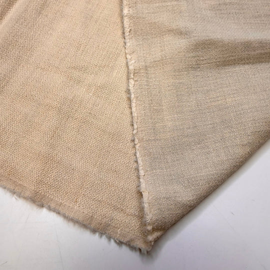 Making My Own Bread - Cotton Blend Woven - Light Beige - 2M Bundle - True Deadstock fabric Fabric by private - Sustainable Textile | FABCYCLE