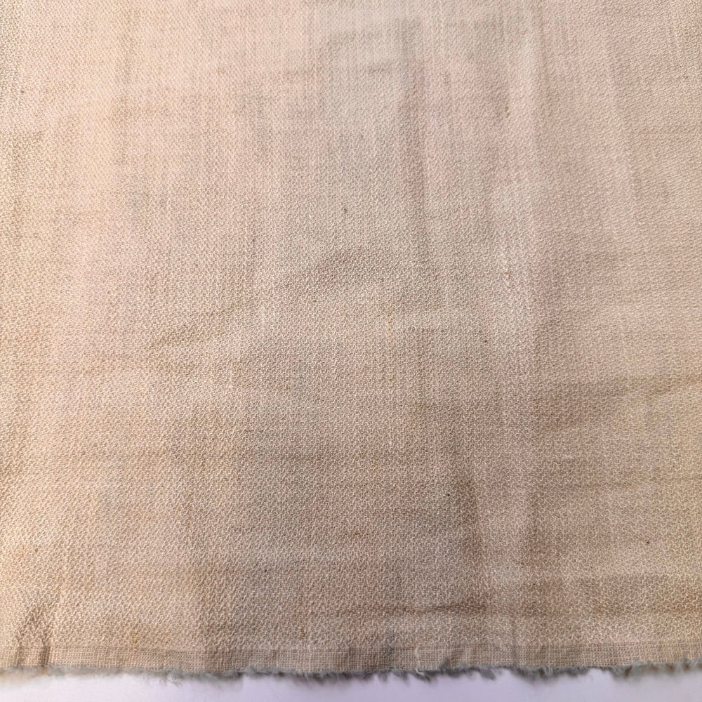 Making My Own Bread - Cotton Blend Woven - Light Beige - 2M Bundle - True Deadstock fabric Fabric by private - Sustainable Textile | FABCYCLE