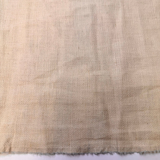 Making My Own Bread - Cotton Blend Woven - Light Beige - 2M Bundle - True Deadstock fabric Fabric by private - Sustainable Textile | FABCYCLE