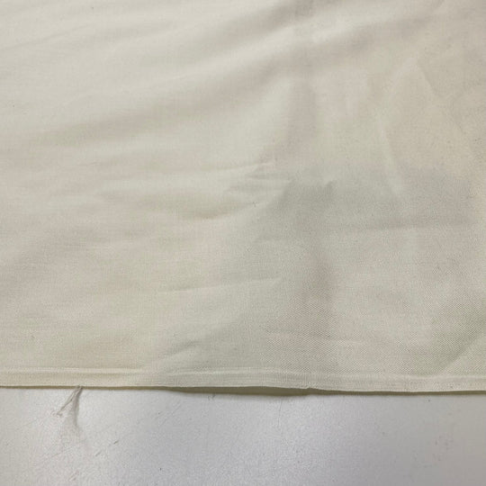 Making Paper Snowflakes - Polyester Blend Woven - Cream - 3.7M Bundle - True Deadstock fabric Fabric by private - Sustainable Textile | FABCYCLE