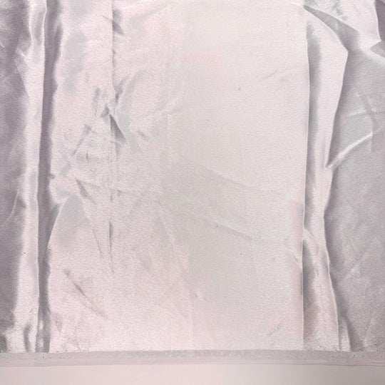 Making Snow Cones - Satin Poly Woven - White - 1.35M Bundle - True Deadstock fabric Fabric by private - Sustainable Textile | FABCYCLE