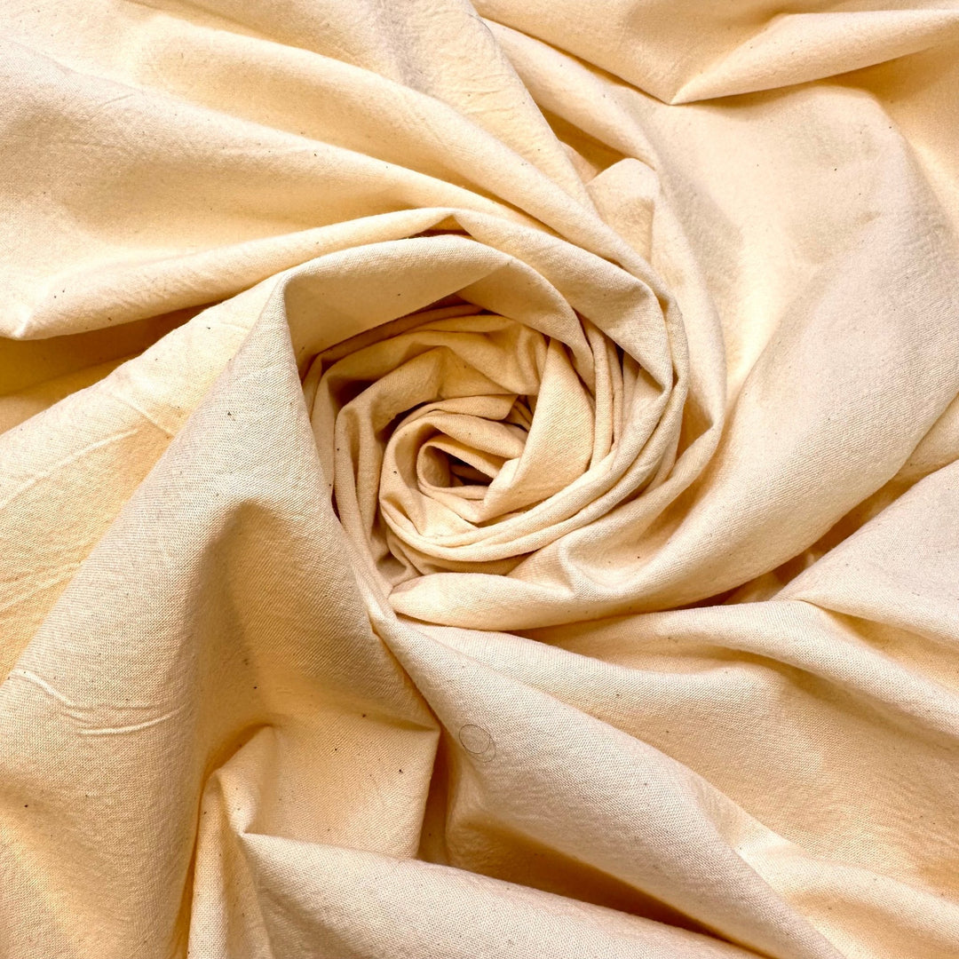 Making Tote Bags - Cotton Woven - Dark Cream - 1.2M Bundle - True Deadstock fabric Fabric by private - Sustainable Textile | FABCYCLE
