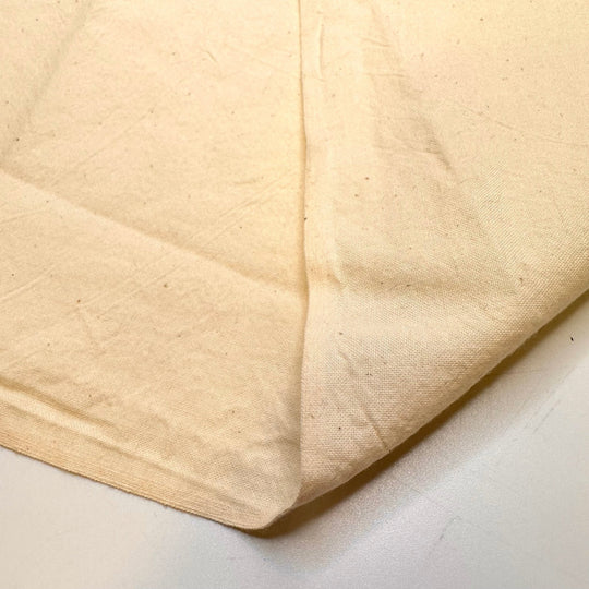 Making Tote Bags - Cotton Woven - Dark Cream - 1.2M Bundle - True Deadstock fabric Fabric by private - Sustainable Textile | FABCYCLE