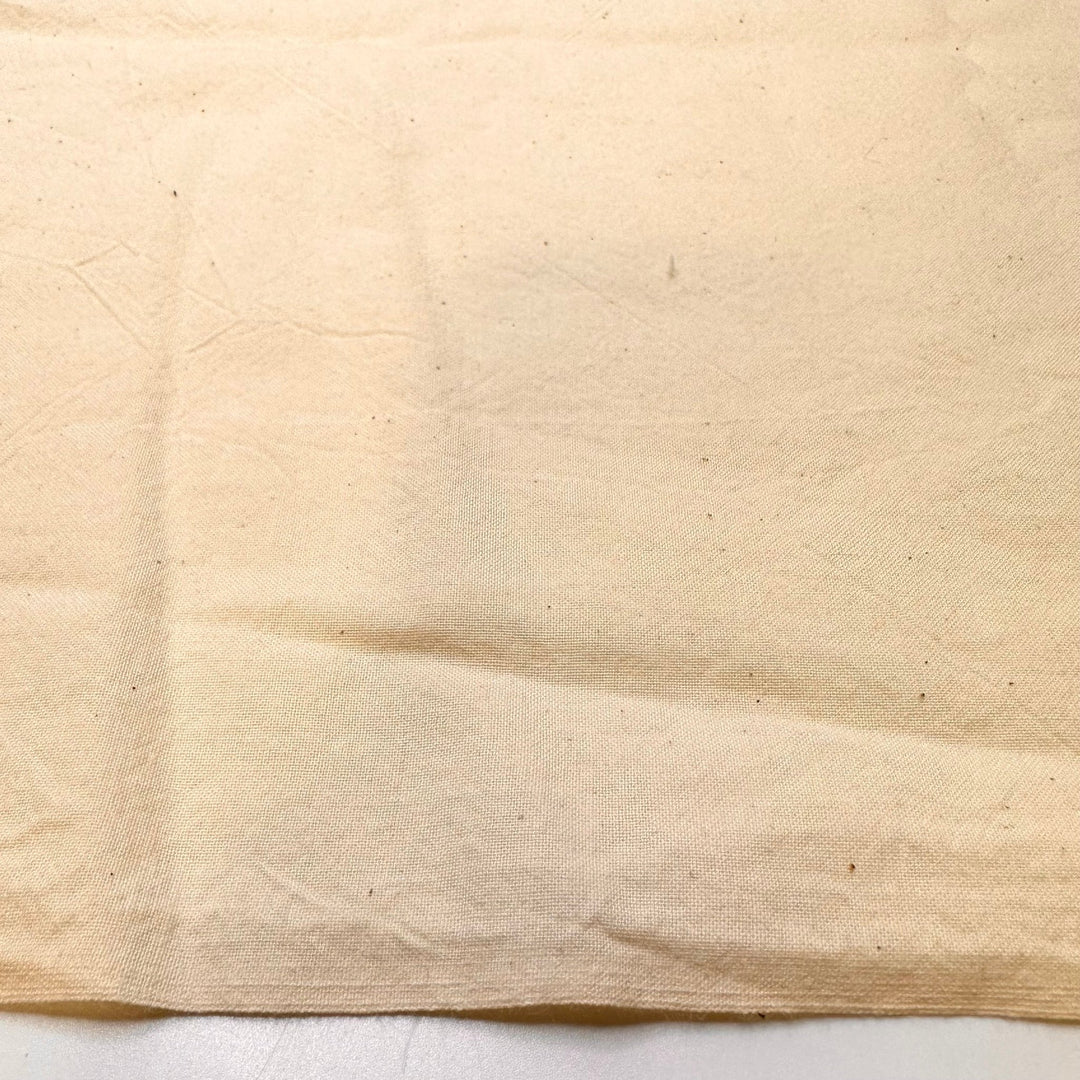 Making Tote Bags - Cotton Woven - Dark Cream - 1.2M Bundle - True Deadstock fabric Fabric by private - Sustainable Textile | FABCYCLE