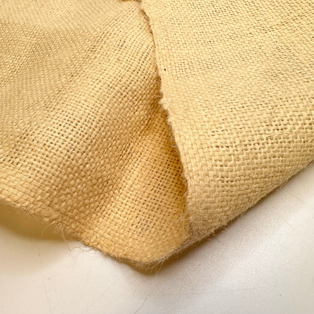 Making Wedding Favours - Natural Blend Woven - Light Beige - 0.9M Bundle - True Deadstock fabric Fabric by private - Sustainable Textile | FABCYCLE