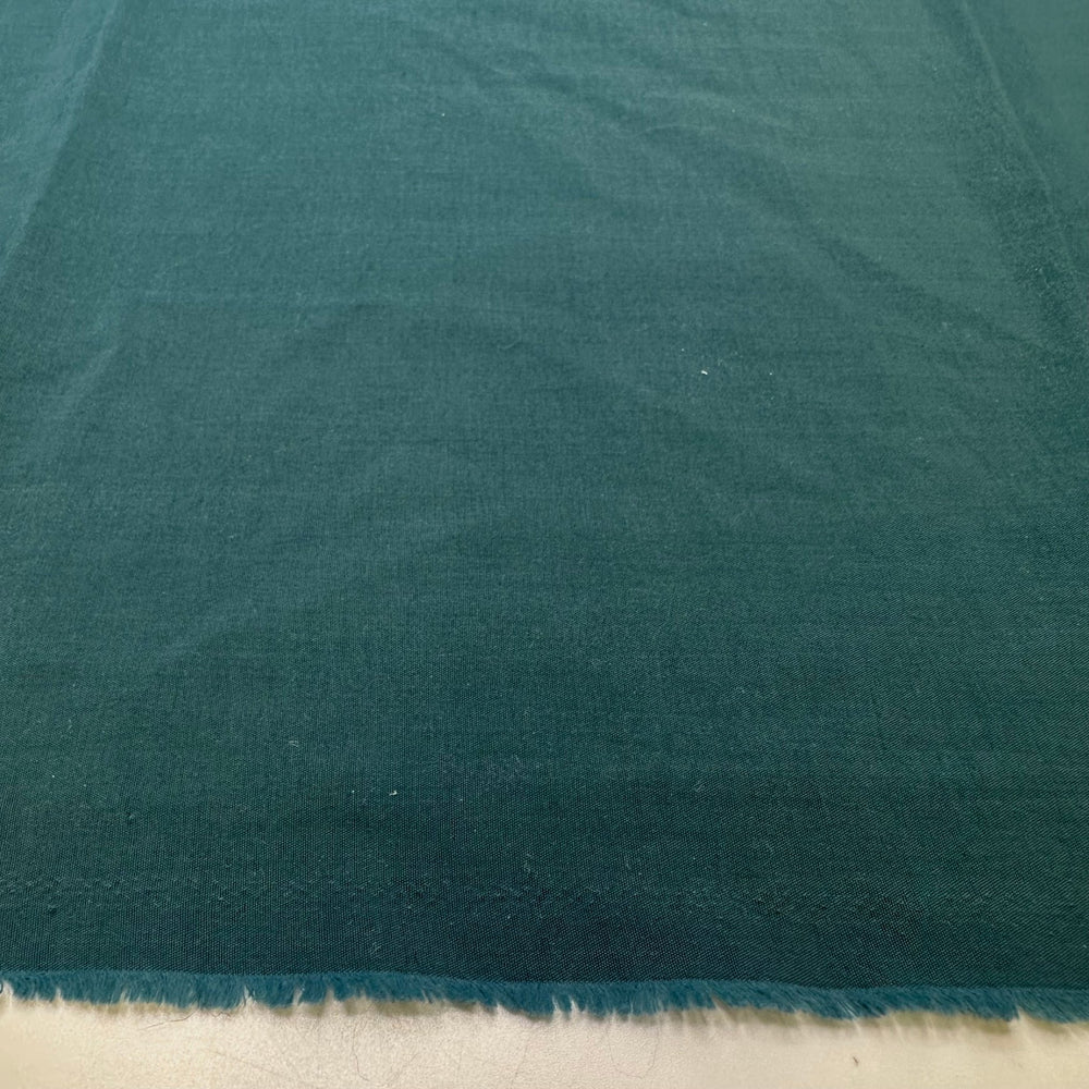 Marine Biologist - Polyester Blend Woven - Dark Teal - 1.75M Bundle - True Deadstock fabric Fabric by private - Sustainable Textile | FABCYCLE