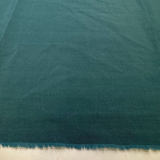 Marine Biologist - Polyester Blend Woven - Dark Teal - 1.75M Bundle - True Deadstock fabric Fabric by private - Sustainable Textile | FABCYCLE