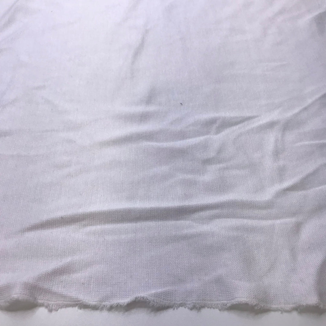Marshmallow Cake Pop - Natural Blend Knit - White - 2.75M Bundle - True Deadstock fabric Fabric by private - Sustainable Textile | FABCYCLE