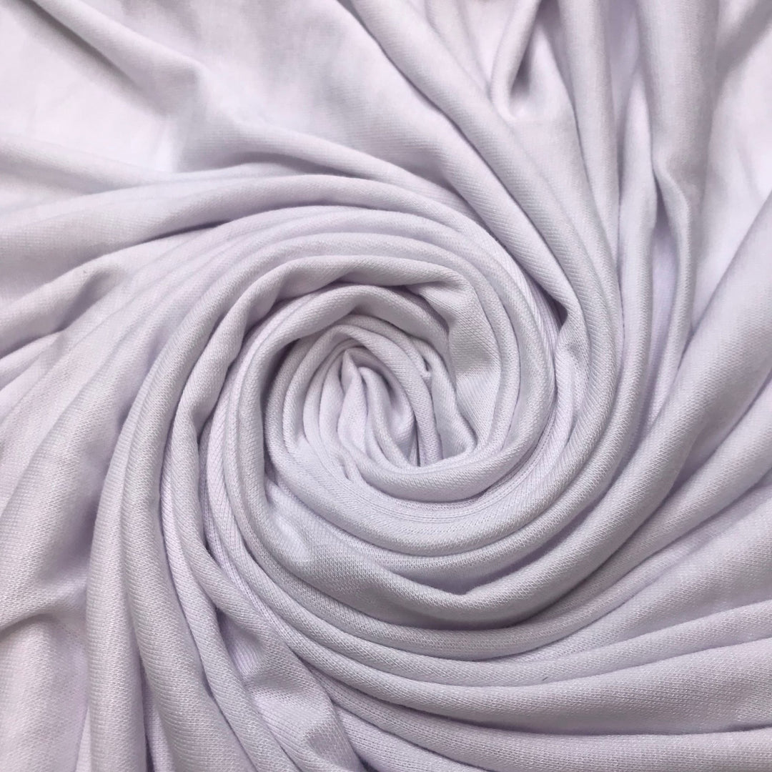 Marshmallow Cake Pop - Natural Blend Knit - White - 2.75M Bundle - True Deadstock fabric Fabric by private - Sustainable Textile | FABCYCLE