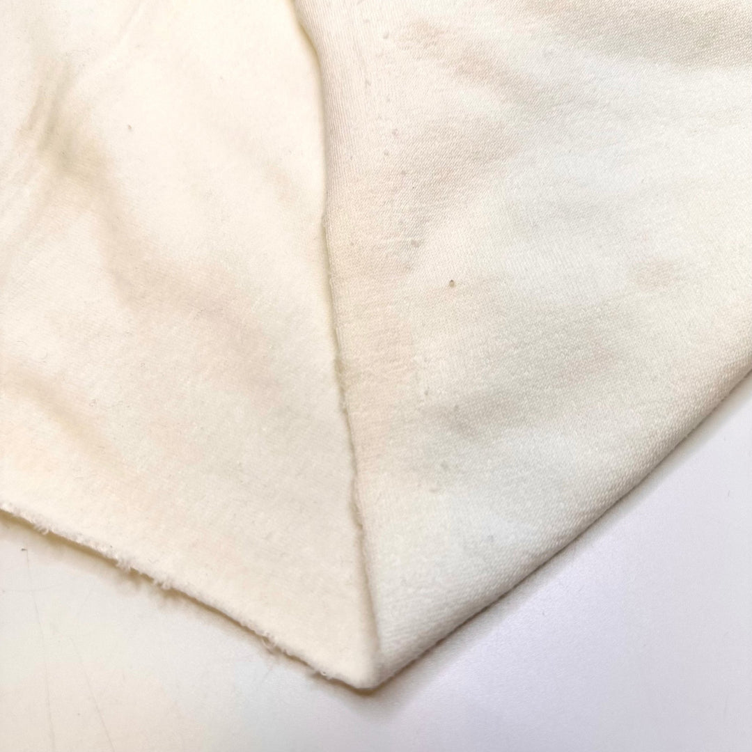 Marshmallows - Cotton Blend Knit - Light Cream - 1M Bundle - True Deadstock fabric Fabric by private - Sustainable Textile | FABCYCLE