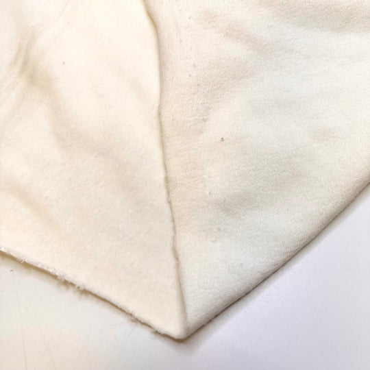 Marshmallows - Cotton Blend Knit - Light Cream - 1M Bundle - True Deadstock fabric Fabric by private - Sustainable Textile | FABCYCLE