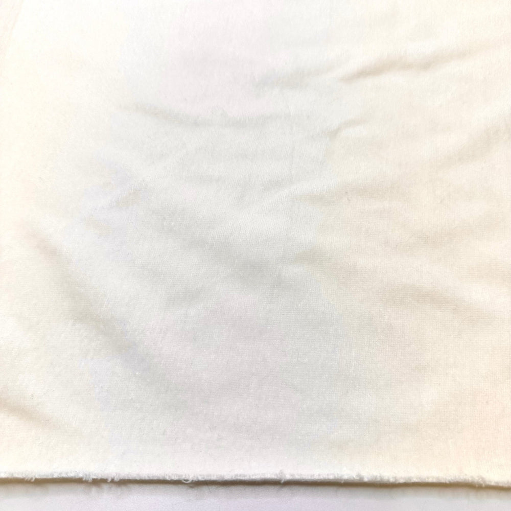 Marshmallows - Cotton Blend Knit - Light Cream - 1M Bundle - True Deadstock fabric Fabric by private - Sustainable Textile | FABCYCLE