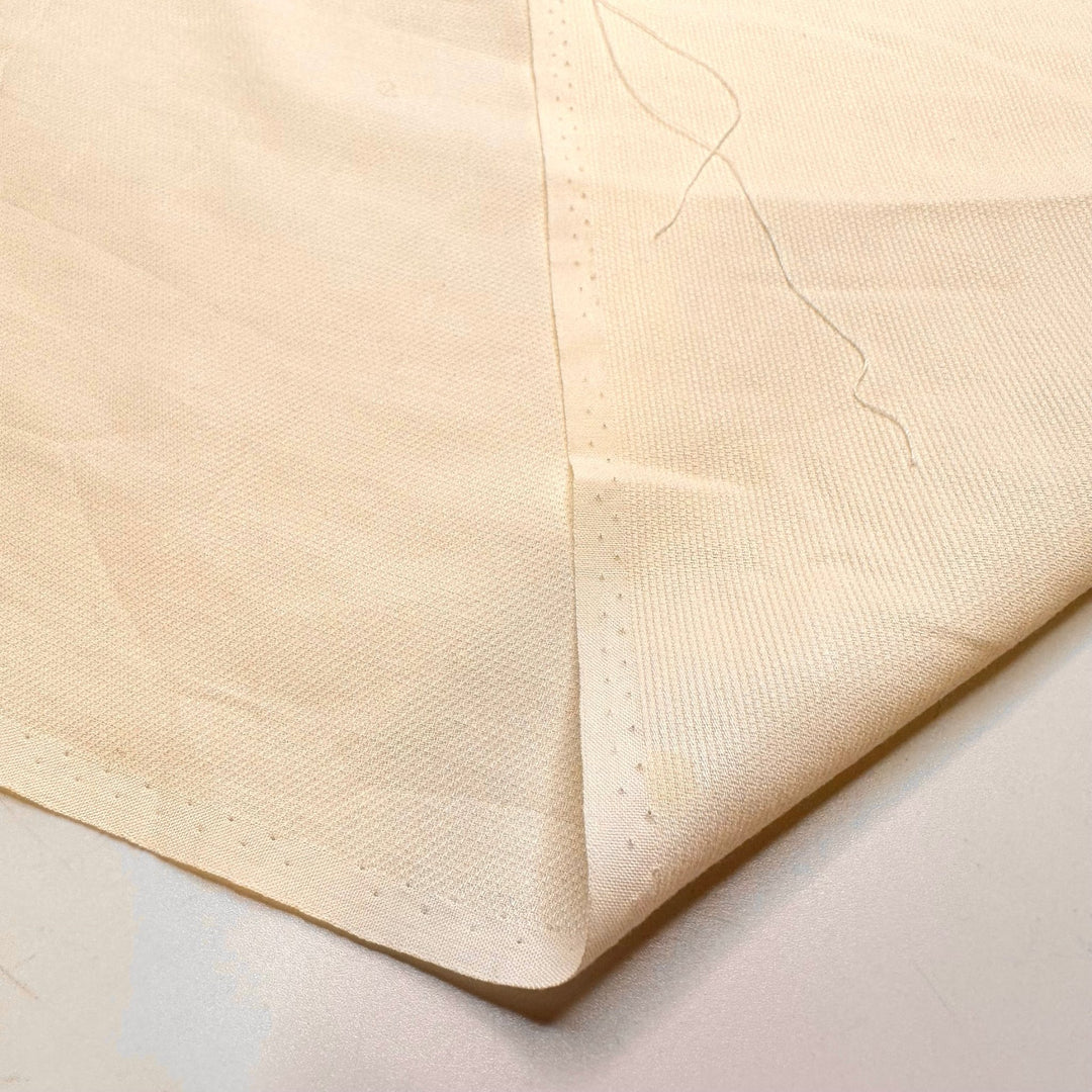 Mashed Potatoes - Cotton Woven - Cream - 2.3M Bundle - True Deadstock fabric Fabric by private - Sustainable Textile | FABCYCLE
