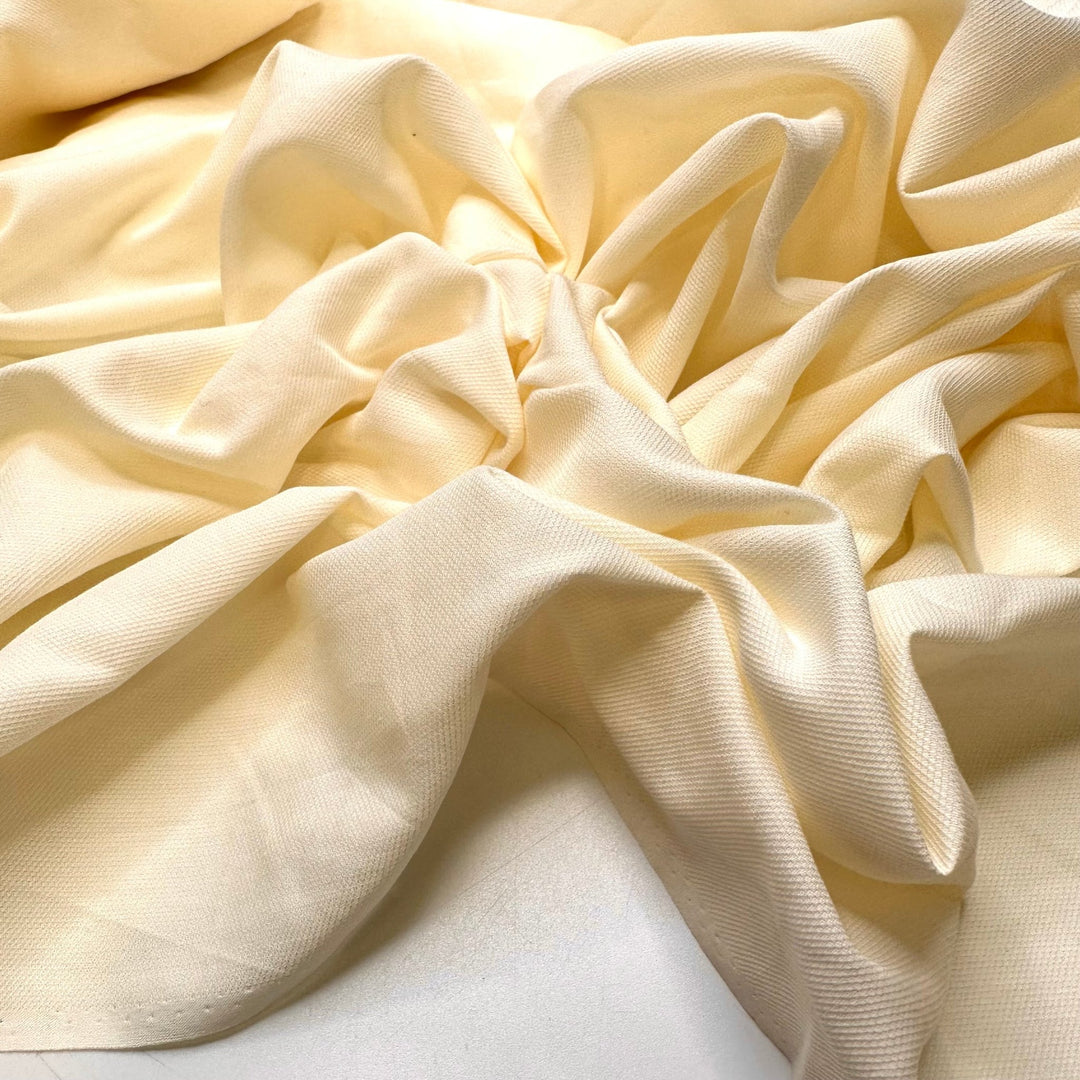 Mashed Potatoes - Cotton Woven - Cream - 2.3M Bundle - True Deadstock fabric Fabric by private - Sustainable Textile | FABCYCLE