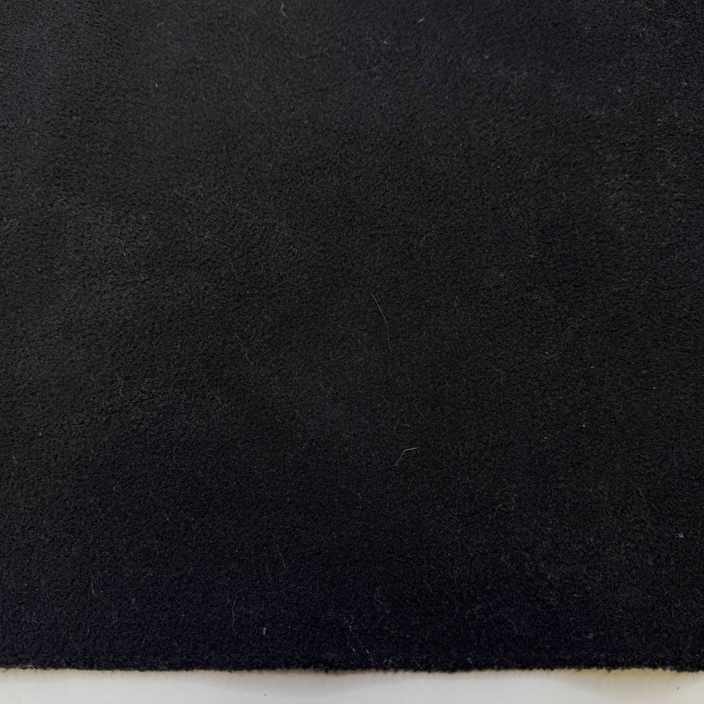 Matambre - Fleece Acrylic Knit - Black - 1M Bundle - True Deadstock fabric Fabric by private - Sustainable Textile | FABCYCLE
