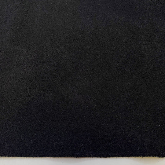 Matambre - Fleece Acrylic Knit - Black - 1M Bundle - True Deadstock fabric Fabric by private - Sustainable Textile | FABCYCLE