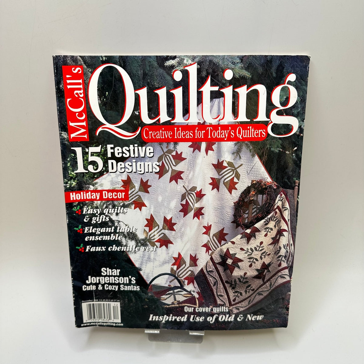 McCalls Quilting December 2000 Books - Multi - Individual - True Deadstock supplies Fabric by private - Sustainable Textile | FABCYCLE