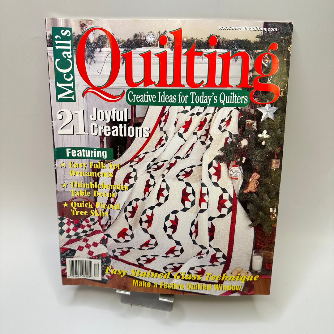 McCalls Quilting December 2001 Books - Multi - Individual - True Deadstock supplies Fabric by private - Sustainable Textile | FABCYCLE
